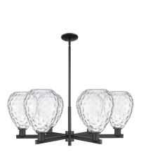 Innovations Lighting 716-6CR-BK-G372 - Waverly - 6 Light - 38 inch - Matte Black - Stem hung - Chandelier