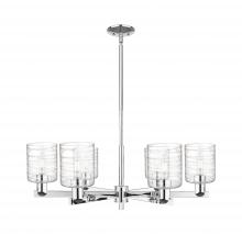 Innovations Lighting 716-6CR-PC-G1113 - Cobbleskill - 6 Light - 35 inch - Polished Chrome - Stem hung - Chandelier