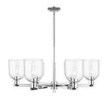 Innovations Lighting 716-6CR-PC-G558-6CL - Bella - 6 Light - 35 inch - Polished Chrome - Stem hung - Chandelier