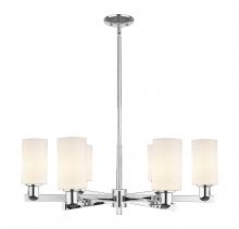 Innovations Lighting 716-6CR-PC-G801 - Clymer - 6 Light - 34 inch - Polished Chrome - Stem hung - Chandelier