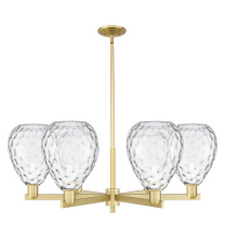 Innovations Lighting 716-6CR-SG-G372 - Waverly - 6 Light - 38 inch - Satin Gold - Stem hung - Chandelier