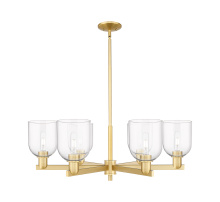 Innovations Lighting 716-6CR-SG-G558-6CL - Bella - 6 Light - 35 inch - Satin Gold - Stem hung - Chandelier