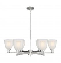 Innovations Lighting 716-6CR-SN-G441 - Brookfield - 6 Light - 36 inch - Satin Nickel - Stem hung - Chandelier
