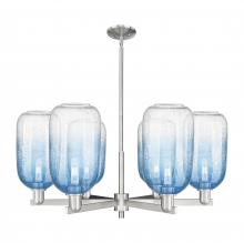 Innovations Lighting 716-6CR-SN-G482-7SB - Brookhaven Cloche - 6 Light - 24 inch - Satin Nickel - Chandelier