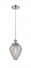 Innovations Lighting 916-1P-SN-G165 - Geneseo - 1 Light - 6 inch - Brushed Satin Nickel - Cord hung - Mini Pendant