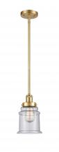 Innovations Lighting 916-1S-SG-G184 - Canton - 1 Light - 6 inch - Satin Gold - Mini Pendant