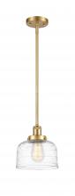 Innovations Lighting 916-1S-SG-G713 - Bell - 1 Light - 8 inch - Satin Gold - Mini Pendant
