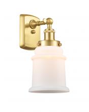 Innovations Lighting 916-1W-SG-G181 - Canton - 1 Light - 6 inch - Satin Gold - Sconce