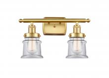 Innovations Lighting 916-2W-SG-G182S - Canton - 2 Light - 16 inch - Satin Gold - Bath Vanity Light