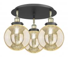 Innovations Lighting 916-3C-BAB-G208-8 - Beacon - 3 Light - 20 inch - Black Antique Brass - Semi-Flush Mount