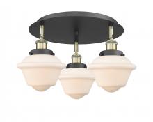 Innovations Lighting 916-3C-BAB-G531 - Oxford - 3 Light - 19 inch - Black Antique Brass - Semi-Flush Mount
