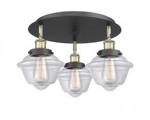 Innovations Lighting 916-3C-BAB-G532 - Oxford - 3 Light - 19 inch - Black Antique Brass - Semi-Flush Mount