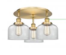 Innovations Lighting 916-3C-BB-G72 - Cone - 3 Light - 20 inch - Brushed Brass - Flush Mount