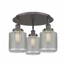 Innovations Lighting 916-3C-OB-G262 - Edison - 3 Light - 18 inch - Oil Rubbed Bronze - Semi-Flush Mount