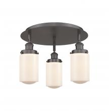 Innovations Lighting 916-3C-OB-G311 - Dover - 3 Light - 16 inch - Oil Rubbed Bronze - Semi-Flush Mount