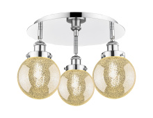 Innovations Lighting 916-3C-PC-G208-6 - Beacon - 3 Light - 18 inch - Polished Chrome - Semi-Flush Mount