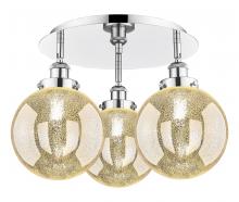 Innovations Lighting 916-3C-PC-G208-8 - Beacon - 3 Light - 20 inch - Polished Chrome - Semi-Flush Mount