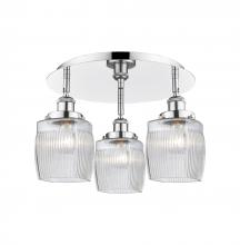 Innovations Lighting 916-3C-PC-G302 - Colton - 3 Light - 17 inch - Polished Chrome - Semi-Flush Mount