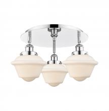Innovations Lighting 916-3C-PC-G531 - Oxford - 3 Light - 19 inch - Polished Chrome - Semi-Flush Mount