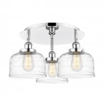 Innovations Lighting 916-3C-PC-G713 - Bell - 3 Light - 20 inch - Polished Chrome - Semi-Flush Mount