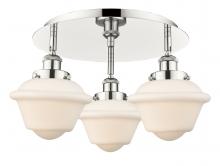 Innovations Lighting 916-3C-PN-G531 - Oxford - 3 Light - 19 inch - Polished Nickel - Semi-Flush Mount