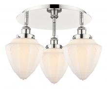Innovations Lighting 916-3C-PN-G661-7 - Bullet - 3 Light - 18 inch - Polished Nickel - Semi-Flush Mount