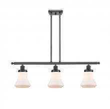 Innovations Lighting 916-3I-BK-G191 - Bellmont - 3 Light - 36 inch - Matte Black - Stem Hung - Island Light