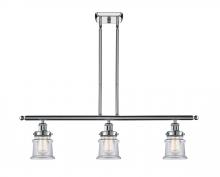 Innovations Lighting 916-3I-PC-G182S - Canton - 3 Light - 36 inch - Polished Chrome - Stem Hung - Island Light
