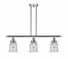 Innovations Lighting 916-3I-PC-G184 - Canton - 3 Light - 36 inch - Polished Chrome - Stem Hung - Island Light