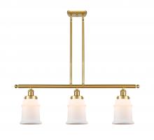 Innovations Lighting 916-3I-SG-G181 - Canton - 3 Light - 36 inch - Satin Gold - Stem Hung - Island Light