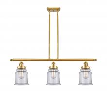 Innovations Lighting 916-3I-SG-G182 - Canton - 3 Light - 36 inch - Satin Gold - Stem Hung - Island Light