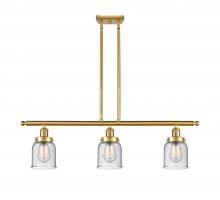 Innovations Lighting 916-3I-SG-G54 - Bell - 3 Light - 36 inch - Satin Gold - Stem Hung - Island Light