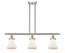 Innovations Lighting 916-3I-SN-G191 - Bellmont - 3 Light - 36 inch - Brushed Satin Nickel - Stem Hung - Island Light
