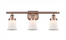 Innovations Lighting 916-3W-AC-G181S - Canton - 3 Light - 26 inch - Antique Copper - Bath Vanity Light