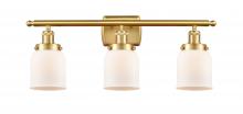 Innovations Lighting 916-3W-SG-G51 - Bell - 3 Light - 26 inch - Satin Gold - Bath Vanity Light