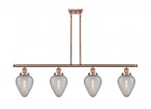 Innovations Lighting 916-4I-AC-G165 - Geneseo - 4 Light - 48 inch - Antique Copper - Stem Hung - Island Light