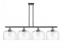 Innovations Lighting 916-4I-BAB-G713-L - Bell - 4 Light - 48 inch - Black Antique Brass - Stem Hung - Island Light