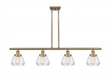 Innovations Lighting 916-4I-BB-G172 - Fulton - 4 Light - 48 inch - Brushed Brass - Stem Hung - Island Light
