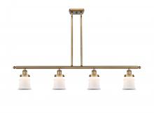 Innovations Lighting 916-4I-BB-G181S - Canton - 4 Light - 48 inch - Brushed Brass - Stem Hung - Island Light
