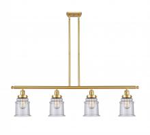 Innovations Lighting 916-4I-SG-G184 - Canton - 4 Light - 48 inch - Satin Gold - Stem Hung - Island Light