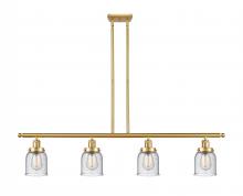 Innovations Lighting 916-4I-SG-G54 - Bell - 4 Light - 48 inch - Satin Gold - Stem Hung - Island Light