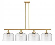 Innovations Lighting 916-4I-SG-G72-L - Bell - 4 Light - 48 inch - Satin Gold - Stem Hung - Island Light