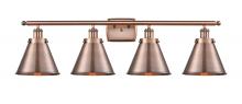 Innovations Lighting 916-4W-AC-M13-AC - Appalachian - 4 Light - 36 inch - Antique Copper - Bath Vanity Light