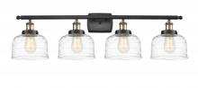 Innovations Lighting 916-4W-BAB-G713 - Bell - 4 Light - 38 inch - Black Antique Brass - Bath Vanity Light