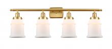 Innovations Lighting 916-4W-SG-G181 - Canton - 4 Light - 36 inch - Satin Gold - Bath Vanity Light