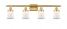 Innovations Lighting 916-4W-SG-G181S - Canton - 4 Light - 36 inch - Satin Gold - Bath Vanity Light