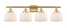 Innovations Lighting 916-4W-SG-G71 - Bell - 4 Light - 38 inch - Satin Gold - Bath Vanity Light