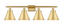 Innovations Lighting 916-4W-SG-M13-SG - Appalachian - 4 Light - 36 inch - Satin Gold - Bath Vanity Light