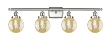 Innovations Lighting 916-4W-SN-G208-6 - Beacon - 4 Light - 36 inch - Brushed Satin Nickel - Bath Vanity Light