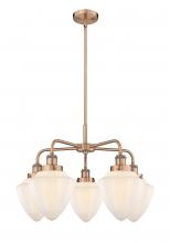 Innovations Lighting 916-5CR-AC-G661-7 - Bullet - 5 Light - 24 inch - Antique Copper - Chandelier
